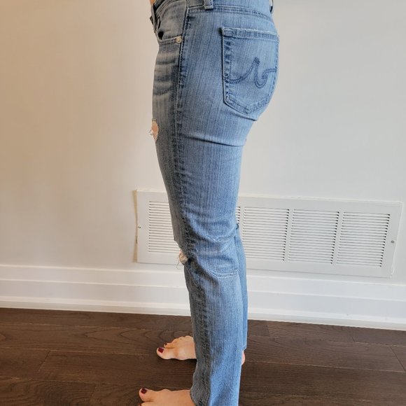 AG Jeans Stevie Ankle Size 27R - Picture 1 of 5